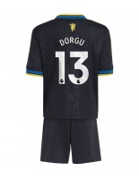 Otroške Nogometnih dresov Manchester United Patrick Dorgu #13 Tretji 2025-26 Kratki rokavi (+ hlače)